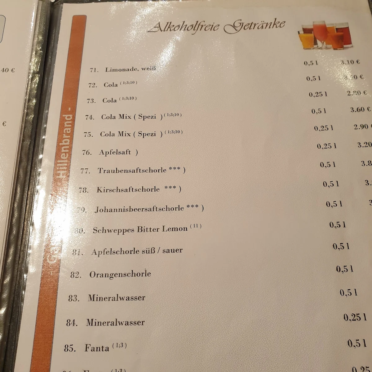 Speisekarte photo 5