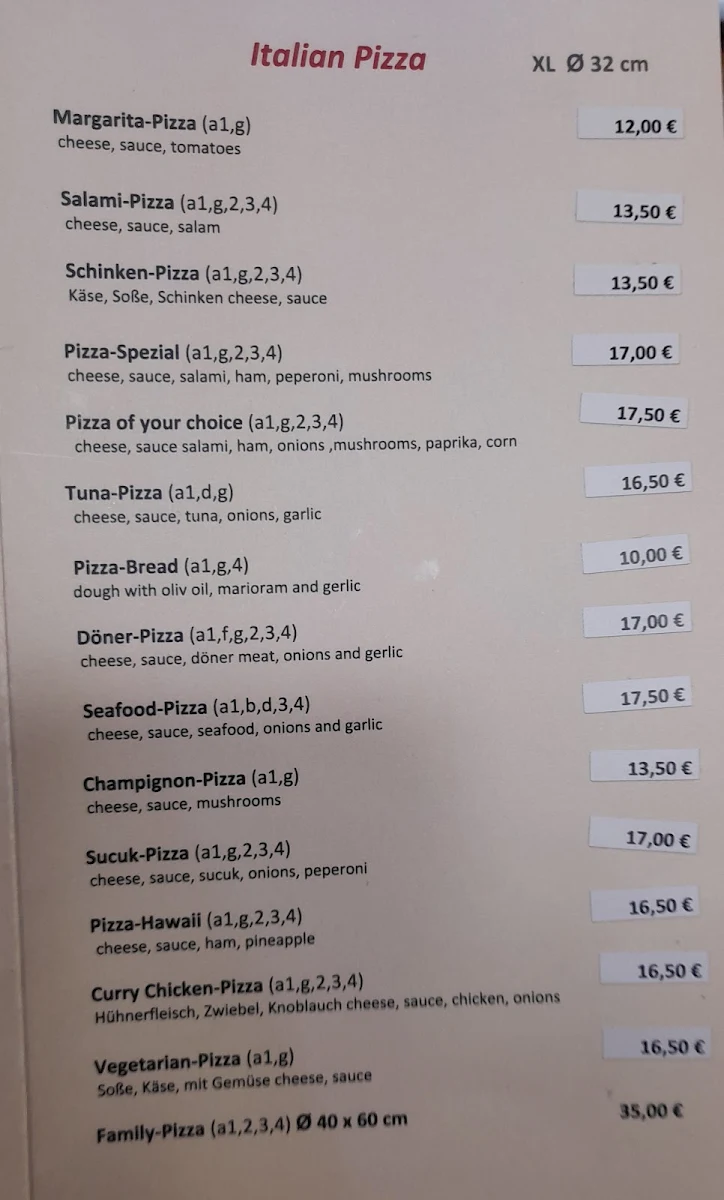 Speisekarte photo 3