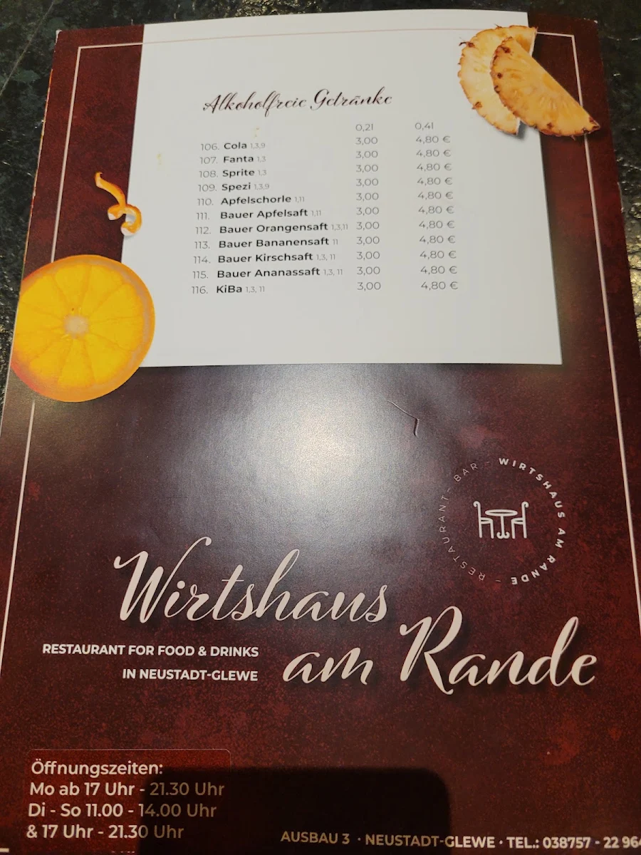 Speisekarte photo 8