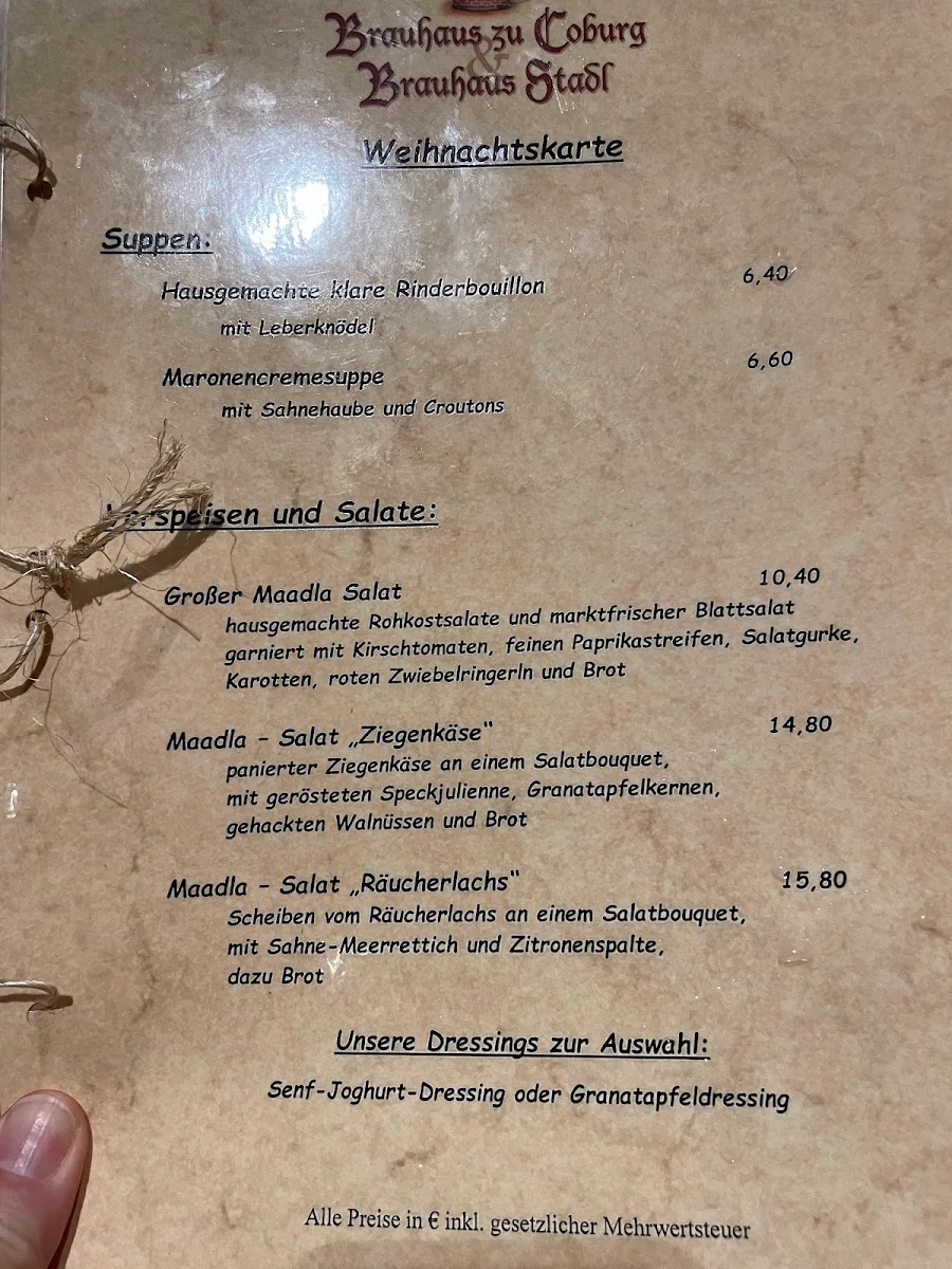 Speisekarte photo 4