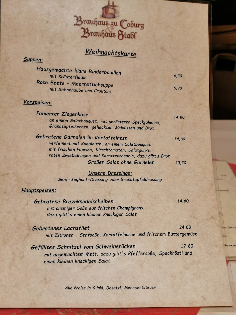 Speisekarte photo 5