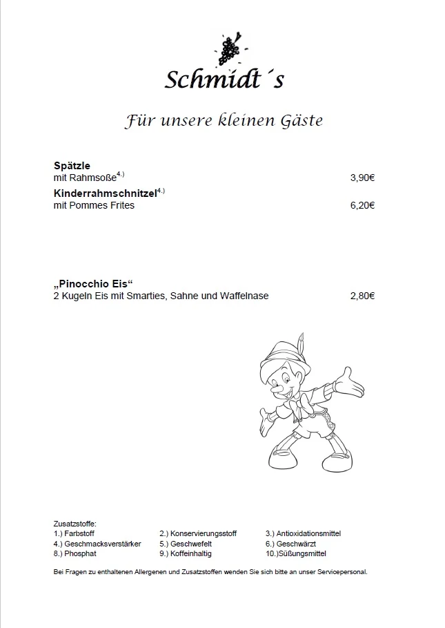 Speisekarte photo 6