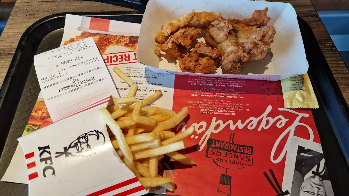 Speisekarte, Kentucky Fried Chicken