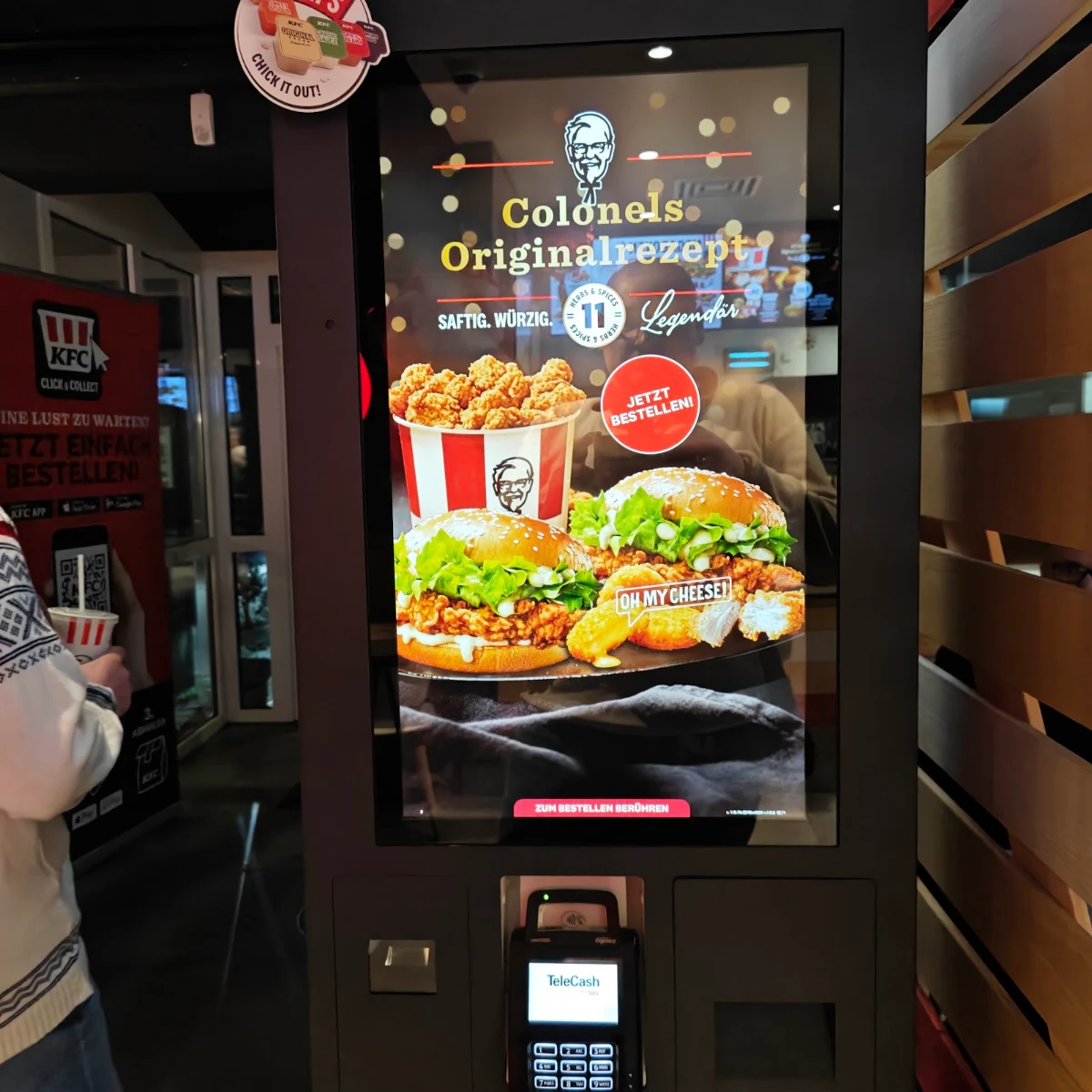 Speisekarte, Kentucky Fried Chicken