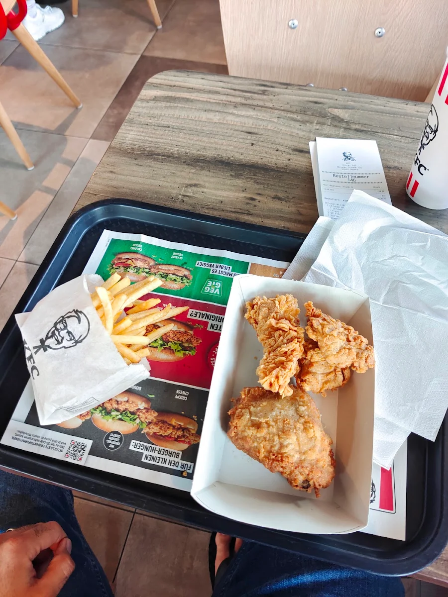 Speisekarte, Kentucky Fried Chicken