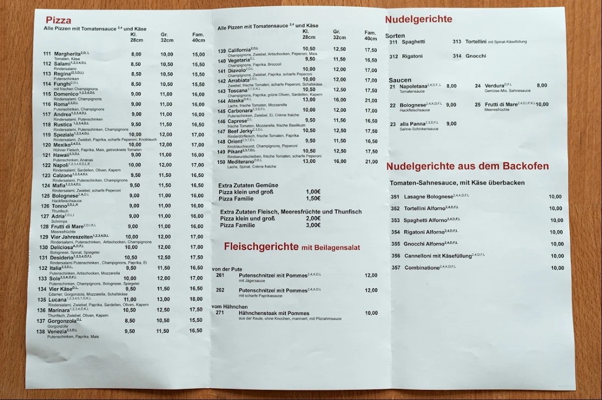 Speisekarte photo 6