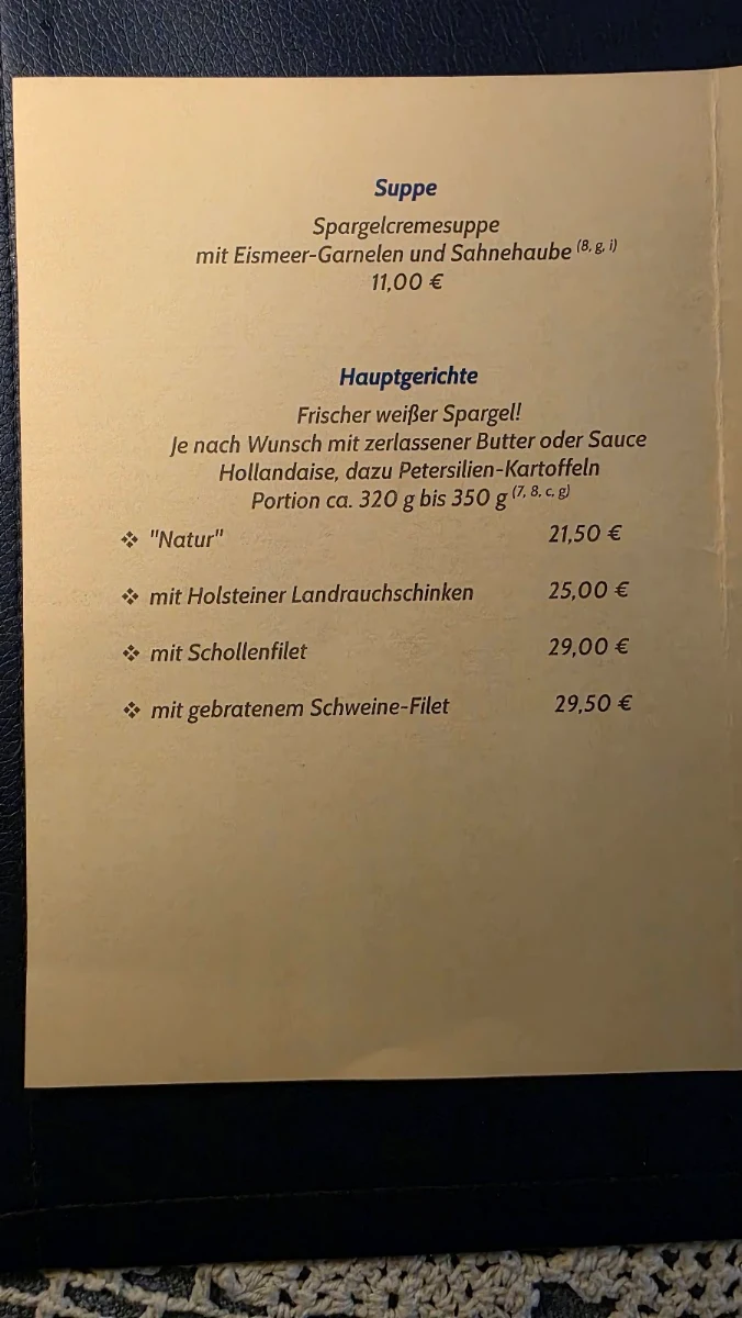 Speisekarte photo 2