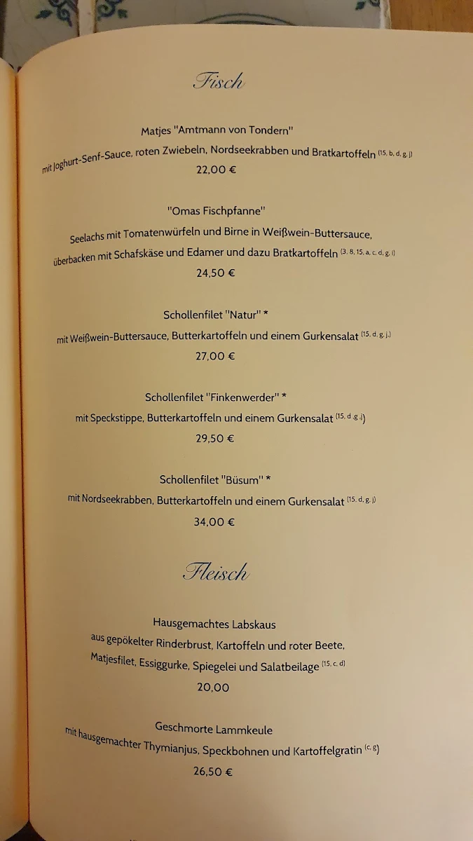Speisekarte photo 6