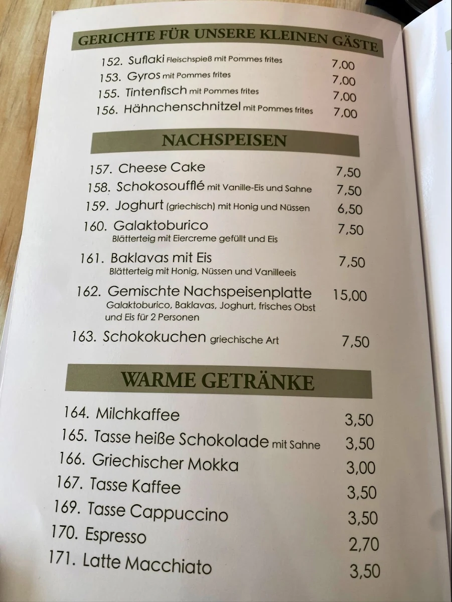 Speisekarte photo 5