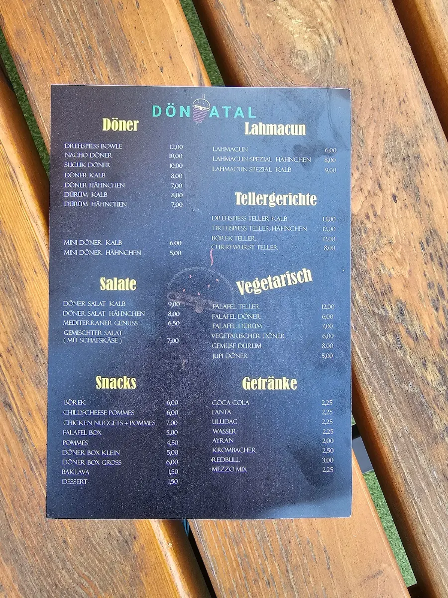 Speisekarte photo 2