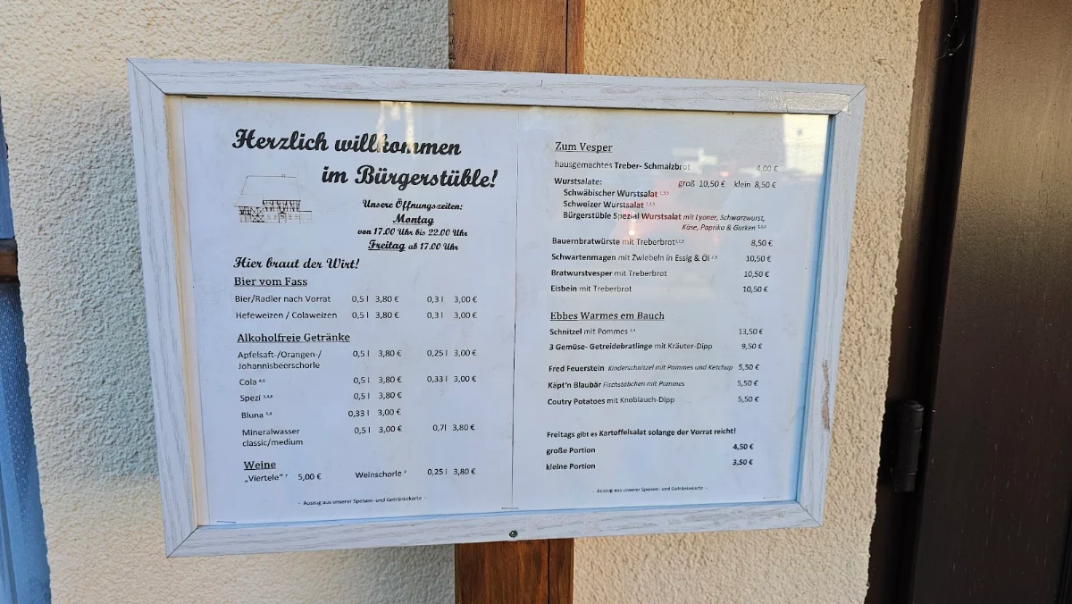 Speisekarte photo 1