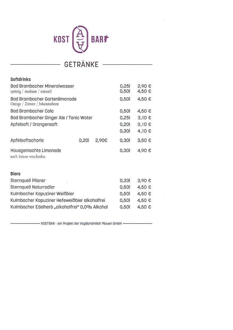 Speisekarte photo 8