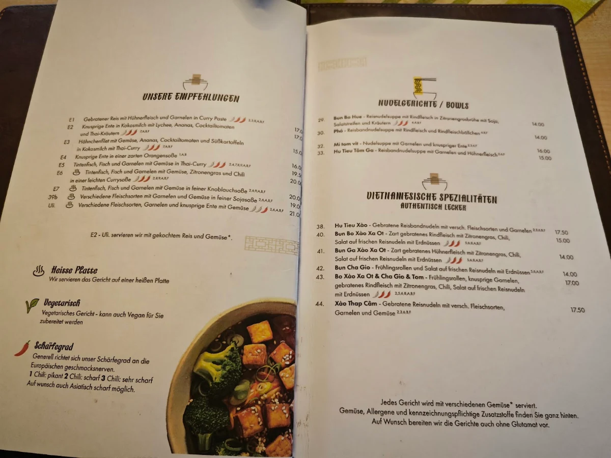 Speisekarte photo 1