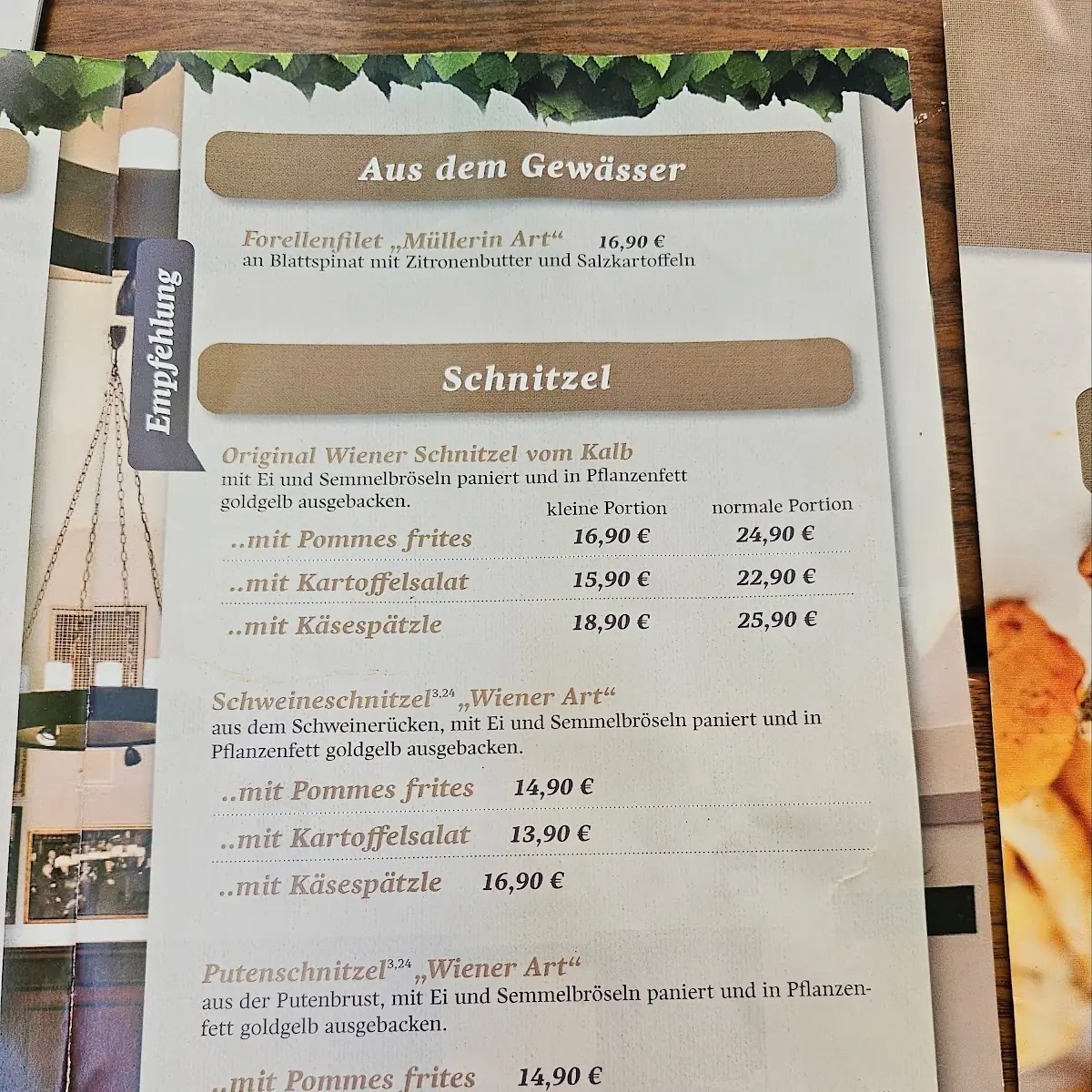 Speisekarte photo 3