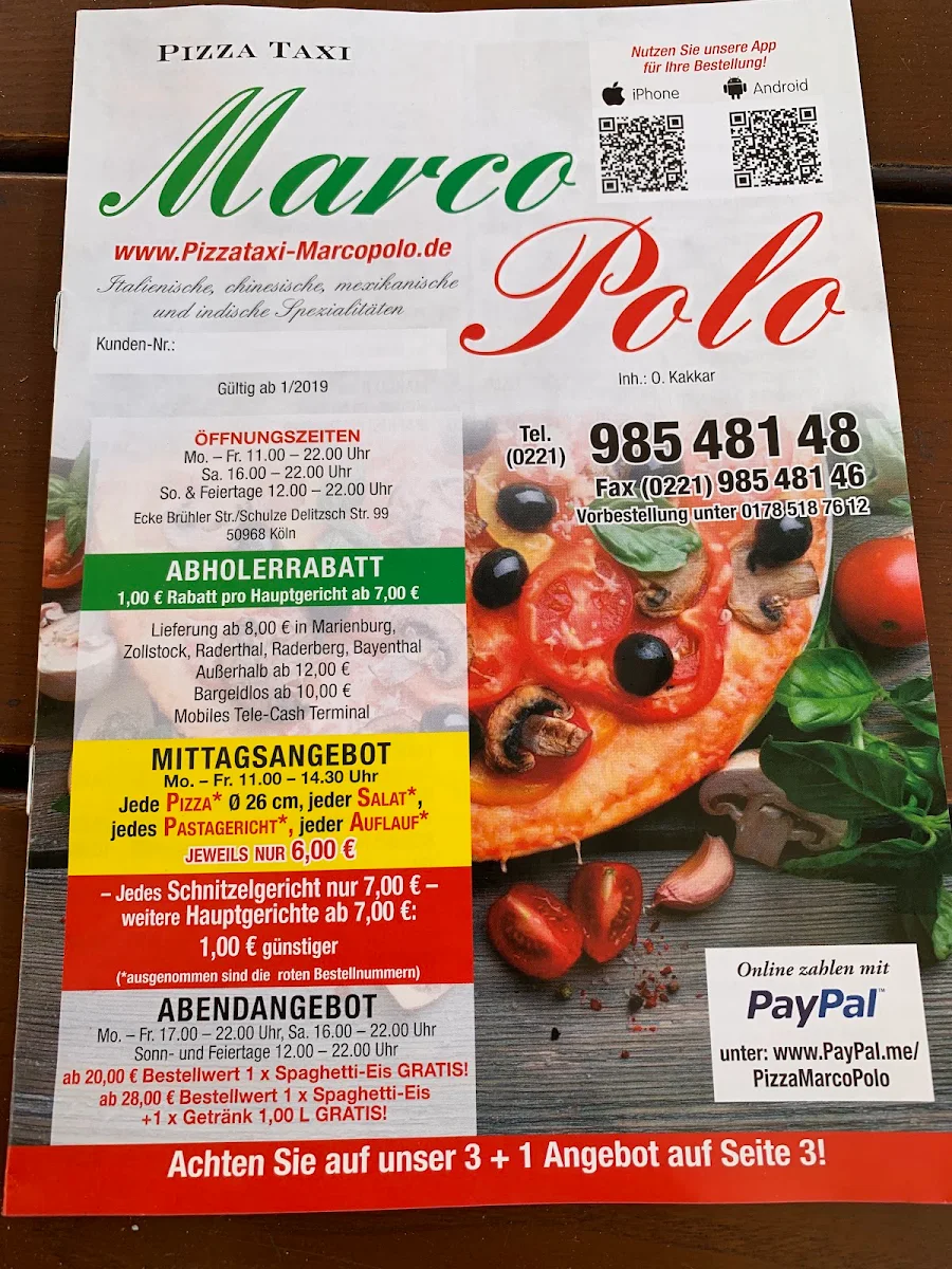 Speisekarte photo 1