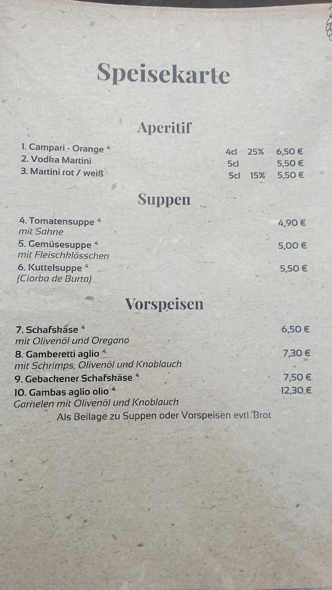 Speisekarte photo 3