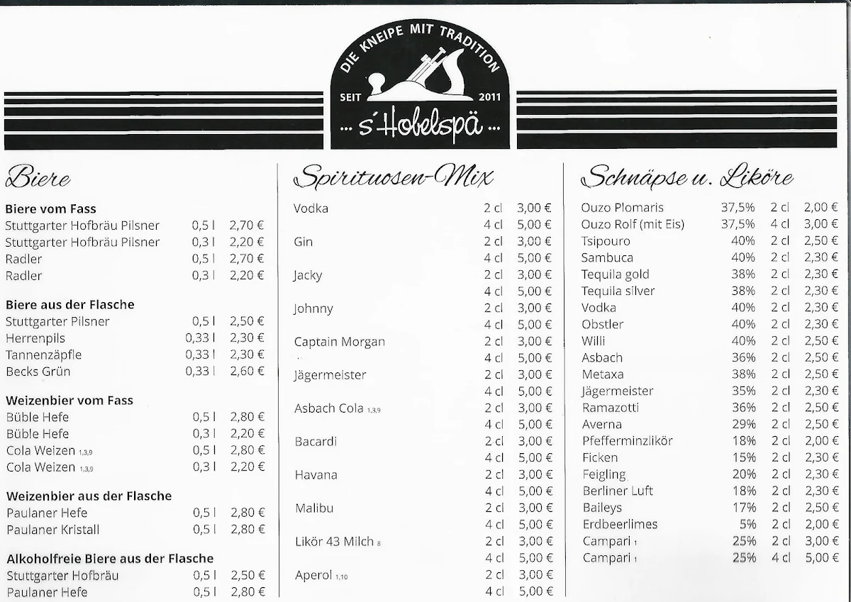 Speisekarte photo 1