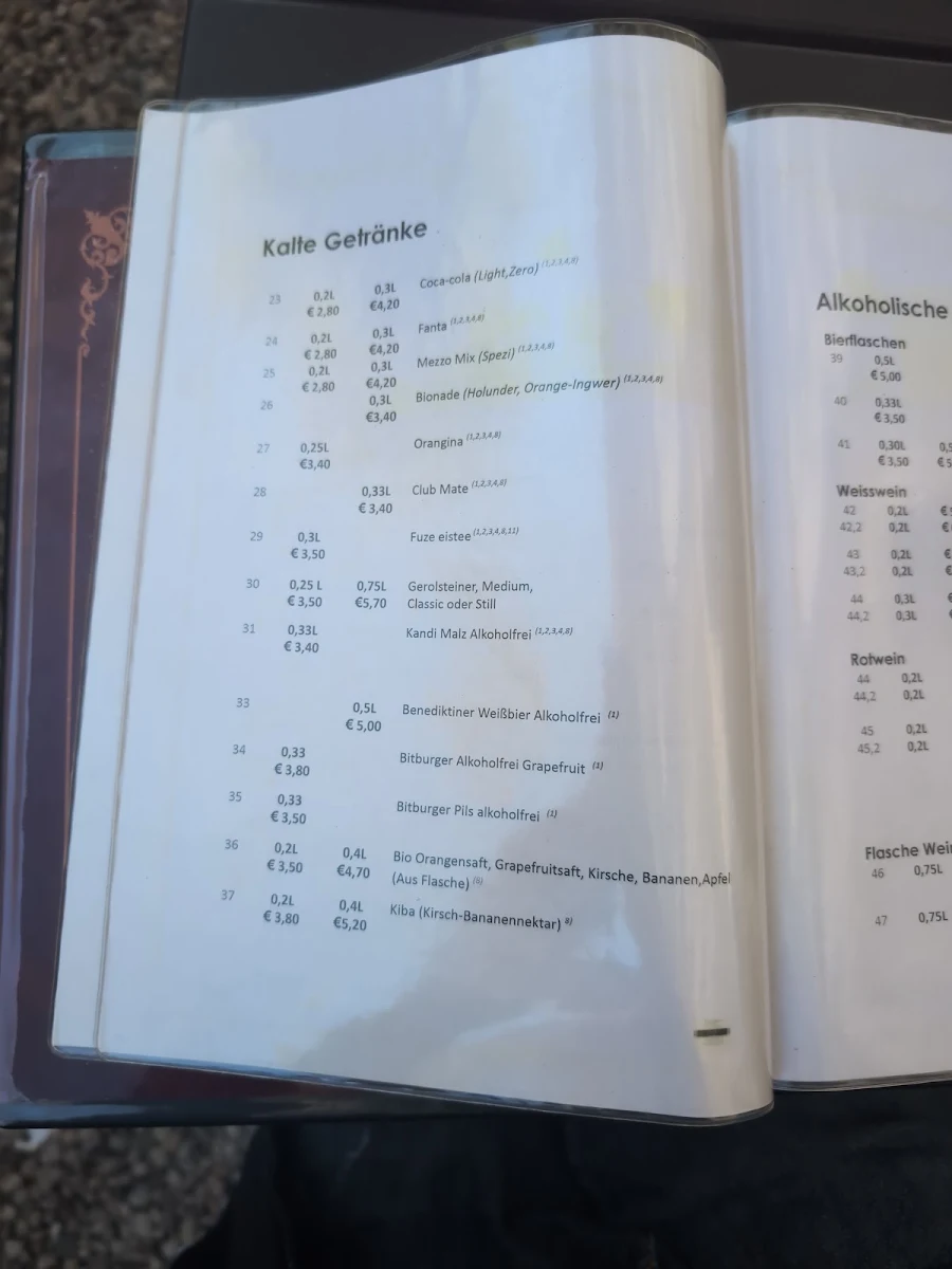 Speisekarte photo 8