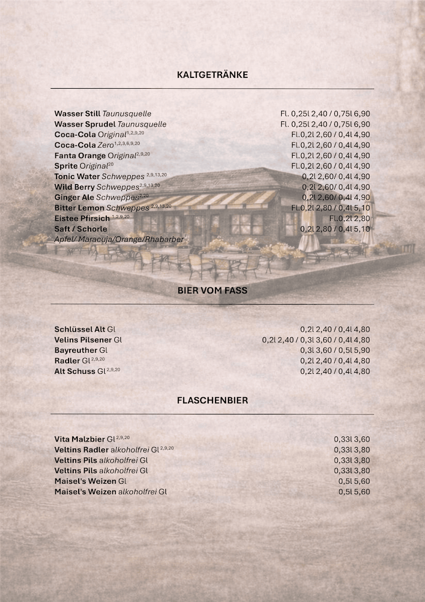 Speisekarte photo 1