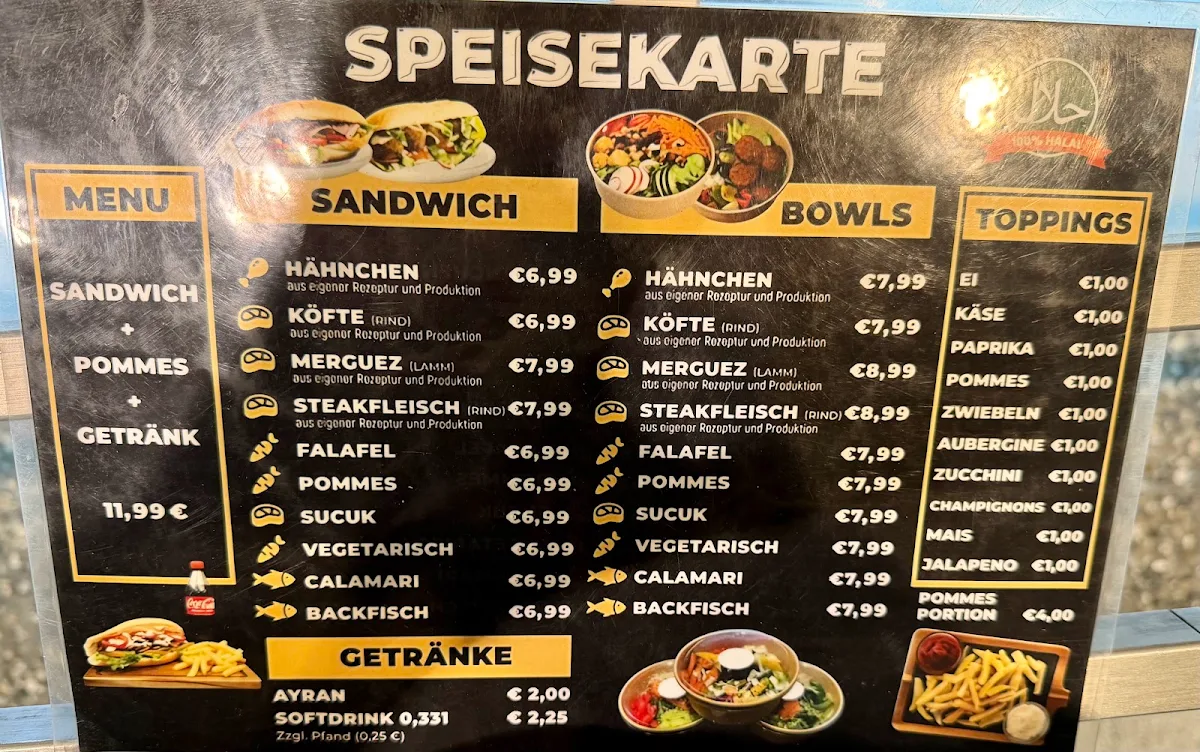 Speisekarte photo 3