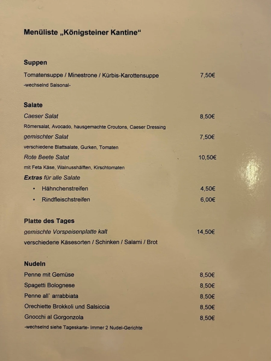 Speisekarte photo 1
