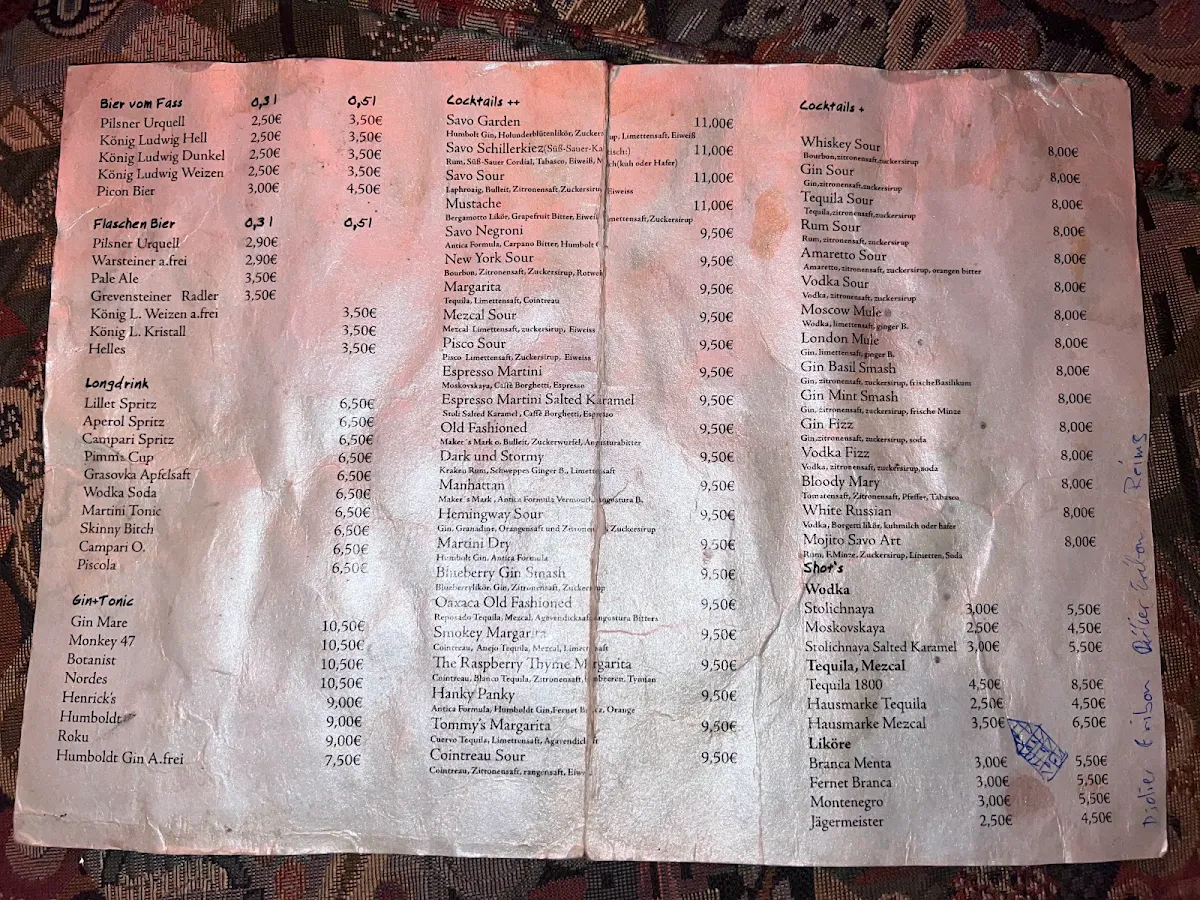 Speisekarte photo 6
