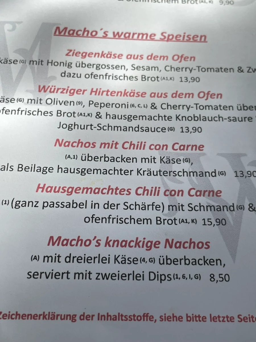 Speisekarte photo 3