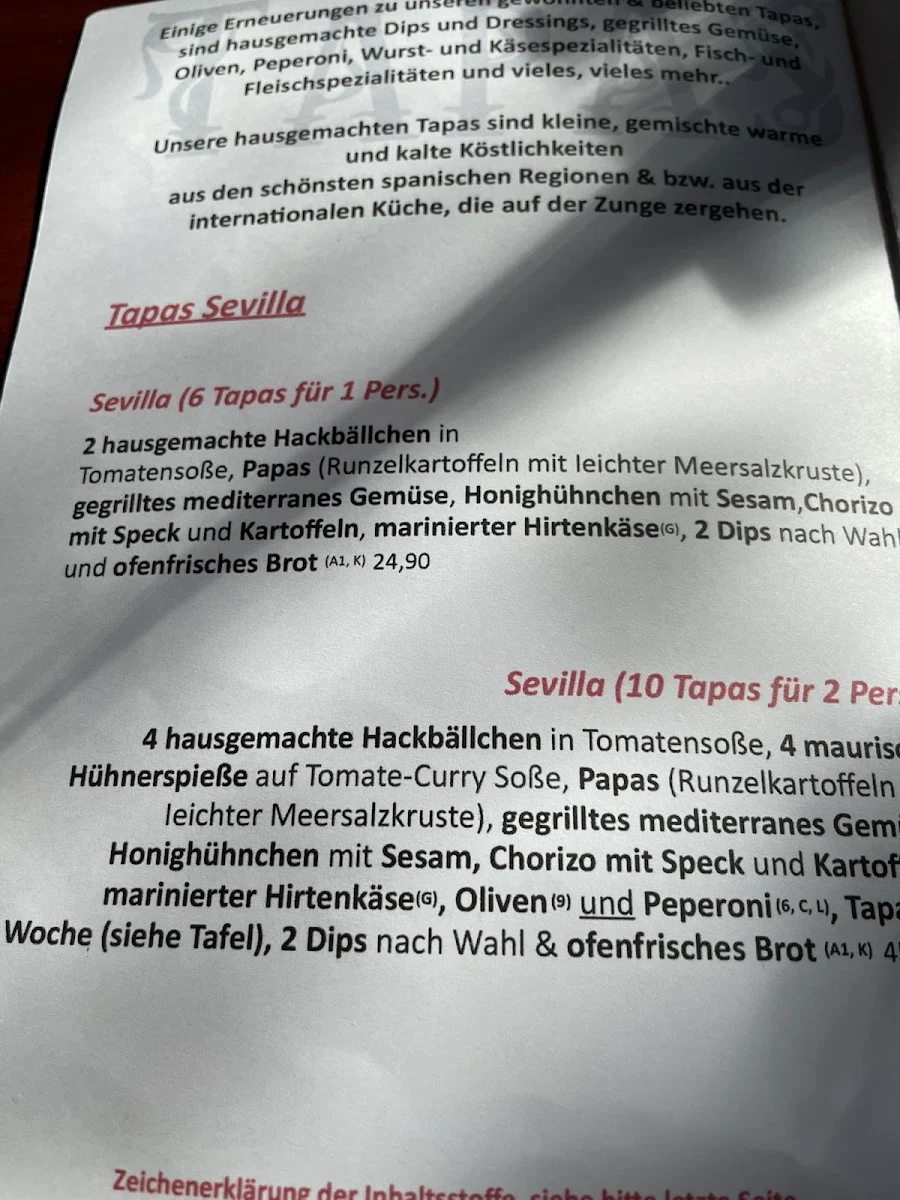 Speisekarte photo 4