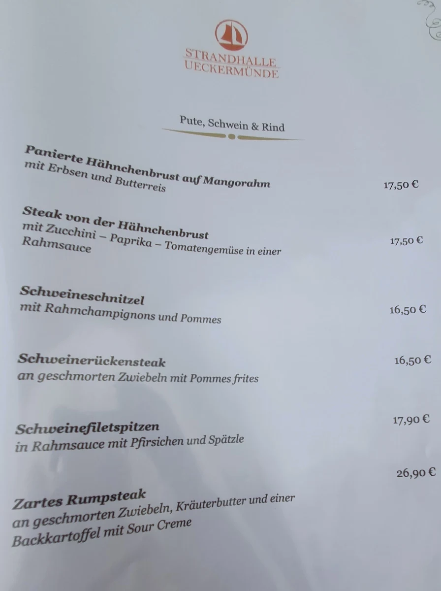 Speisekarte photo 4