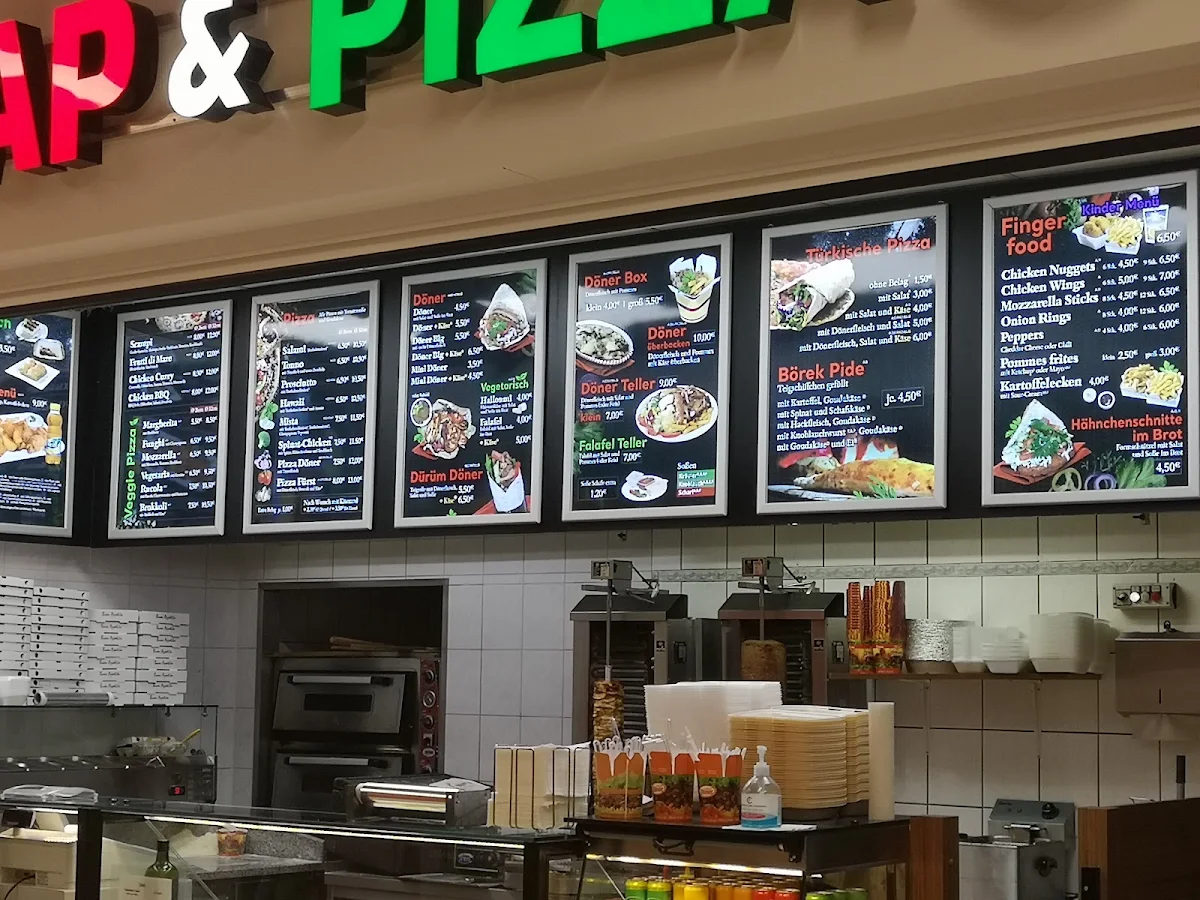 Speisekarte, Fürst Kebap & Pizza