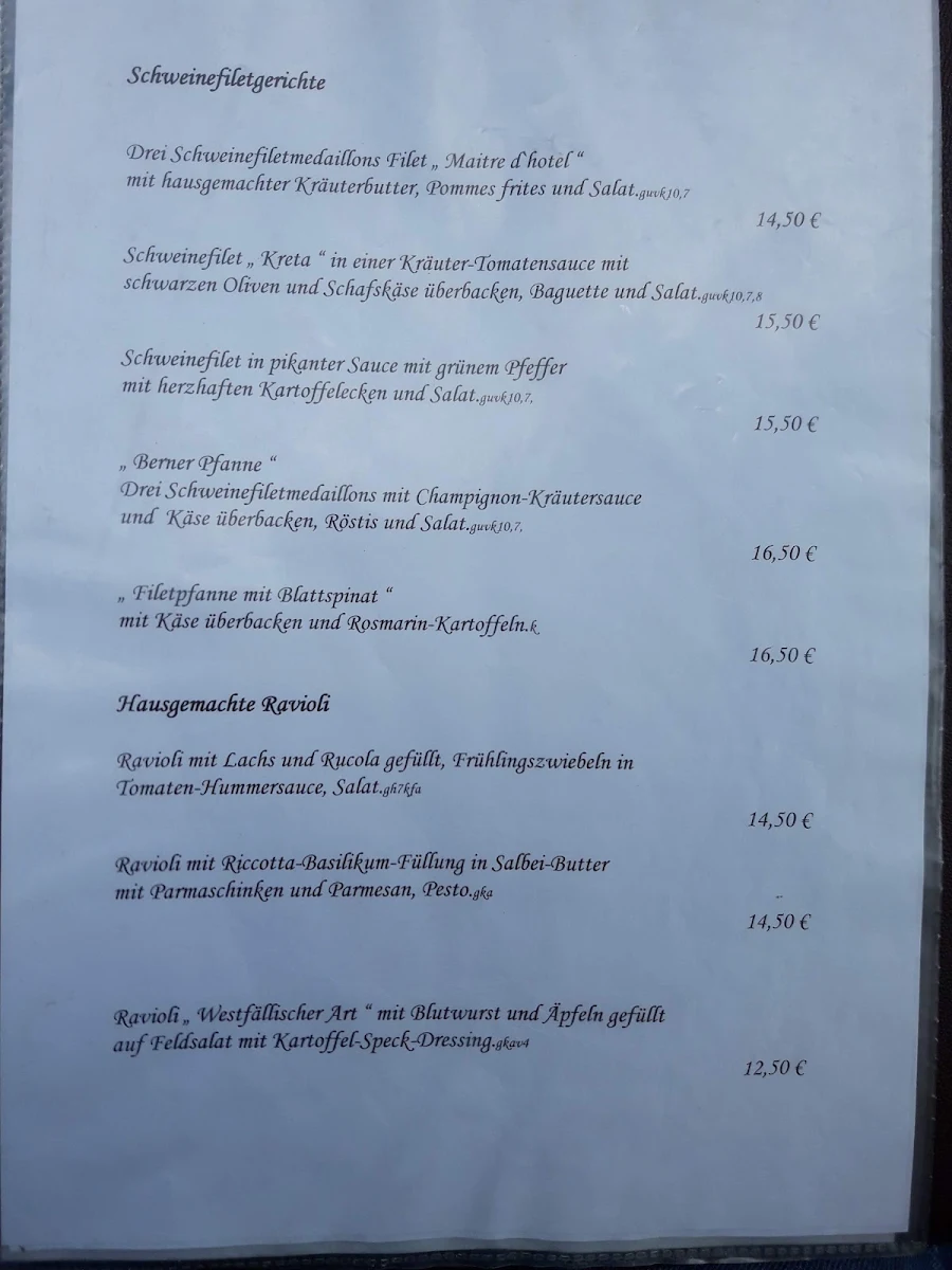 Speisekarte photo 2