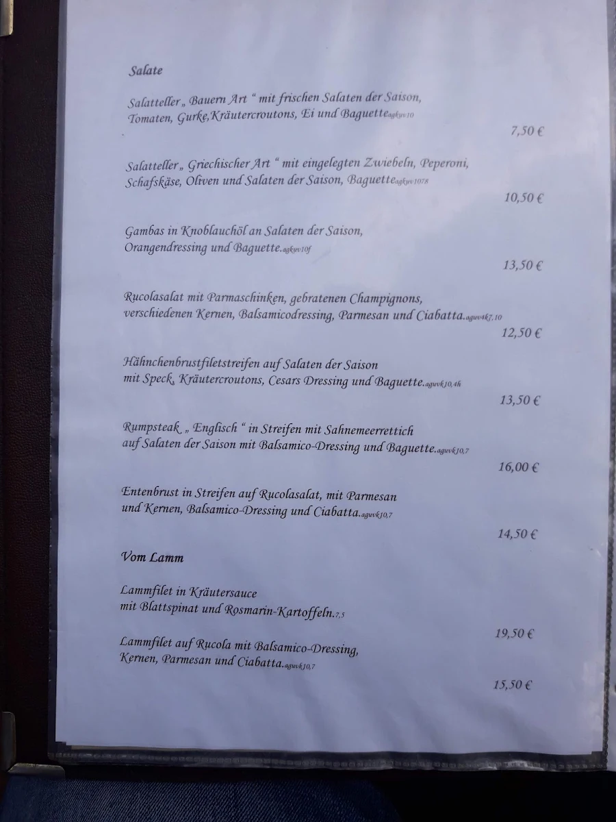 Speisekarte photo 3