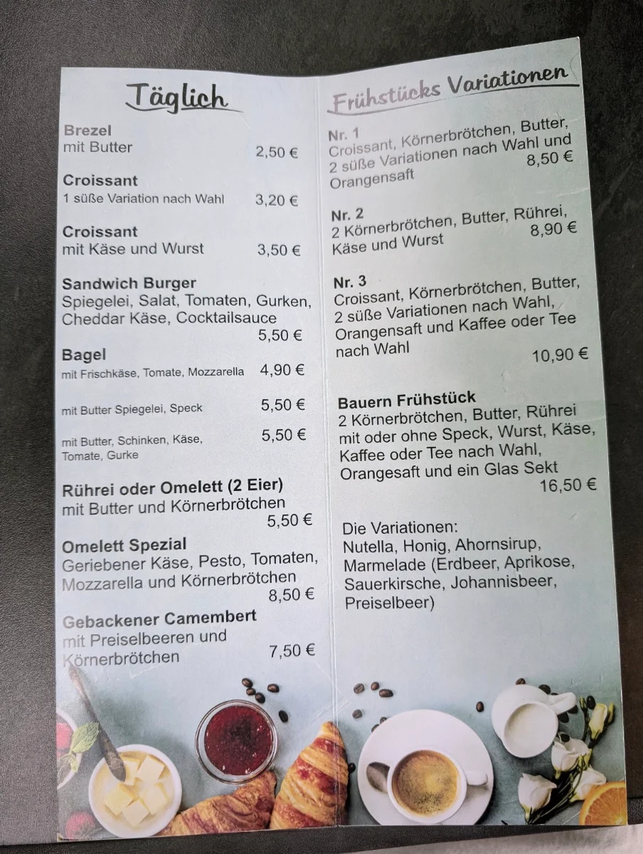 Speisekarte photo 2