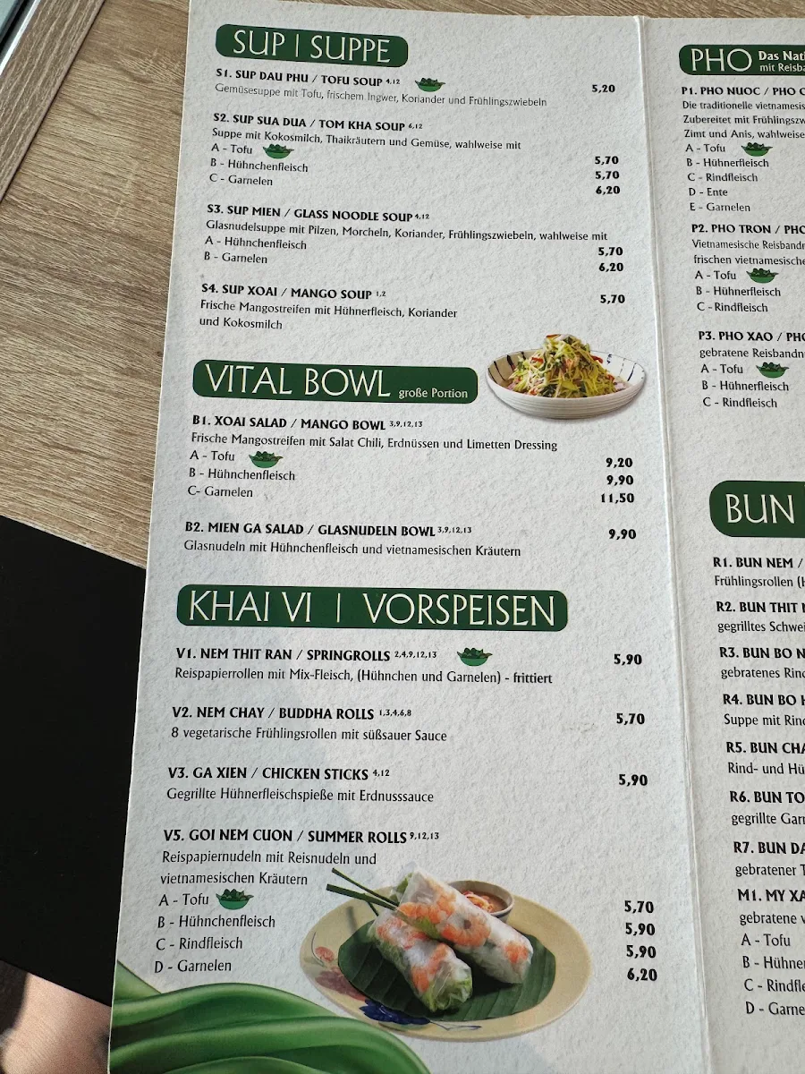 Speisekarte photo 2