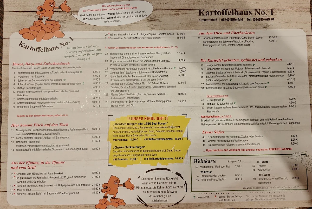Speisekarte photo 3