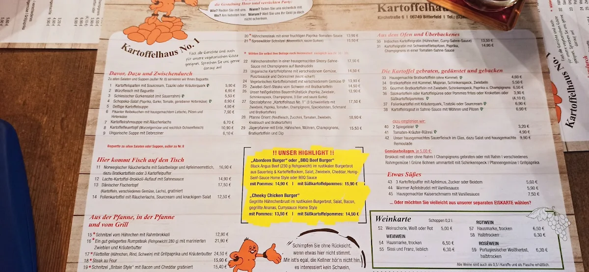 Speisekarte photo 5
