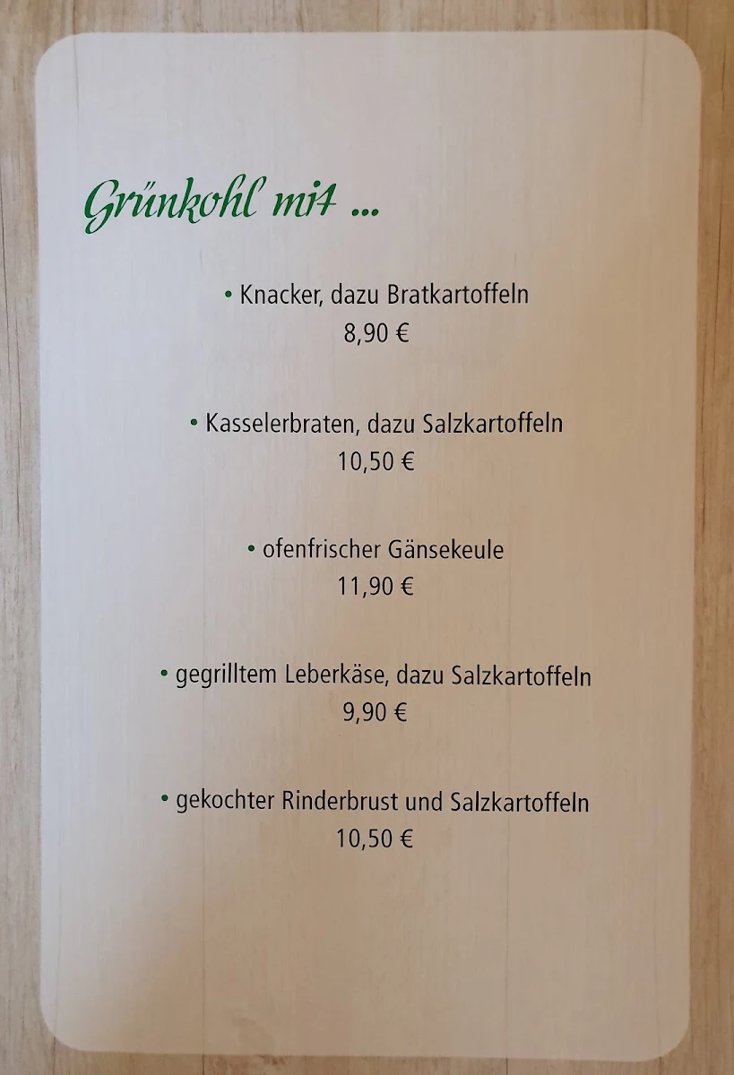 Speisekarte photo 9