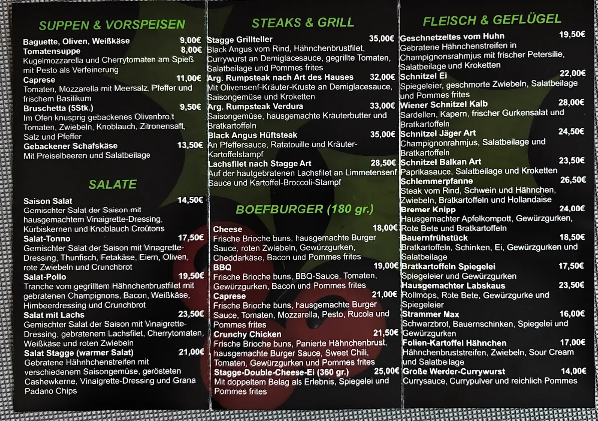 Speisekarte photo 2