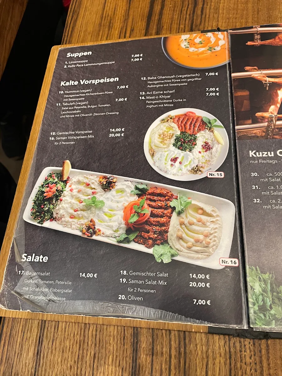 Speisekarte photo 3