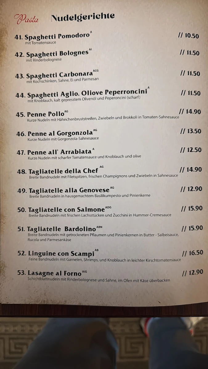 Speisekarte photo 1