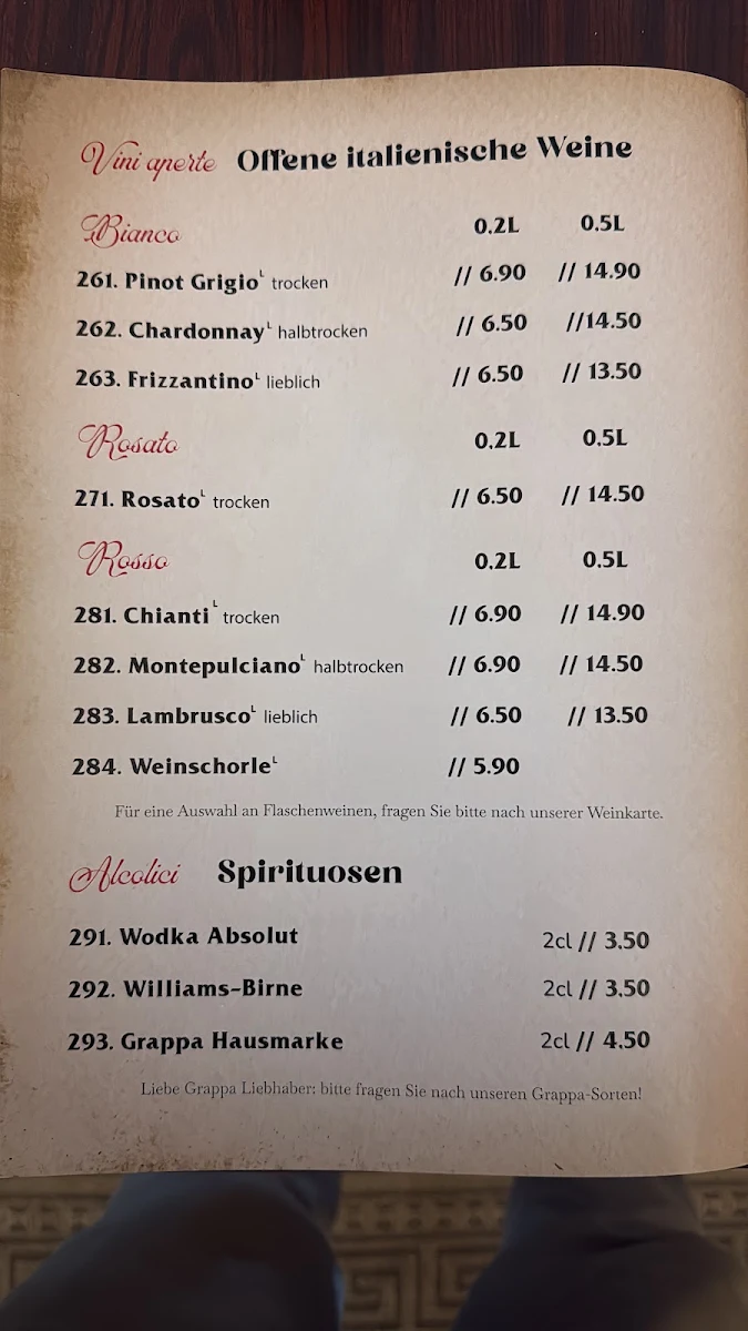 Speisekarte photo 4