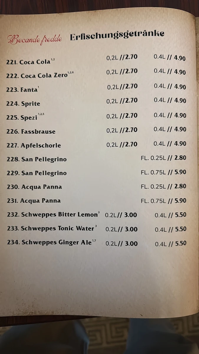 Speisekarte photo 7