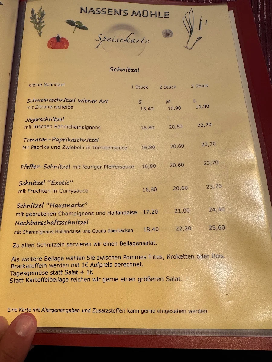 Speisekarte photo 2