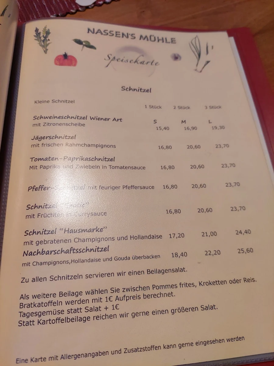 Speisekarte photo 3