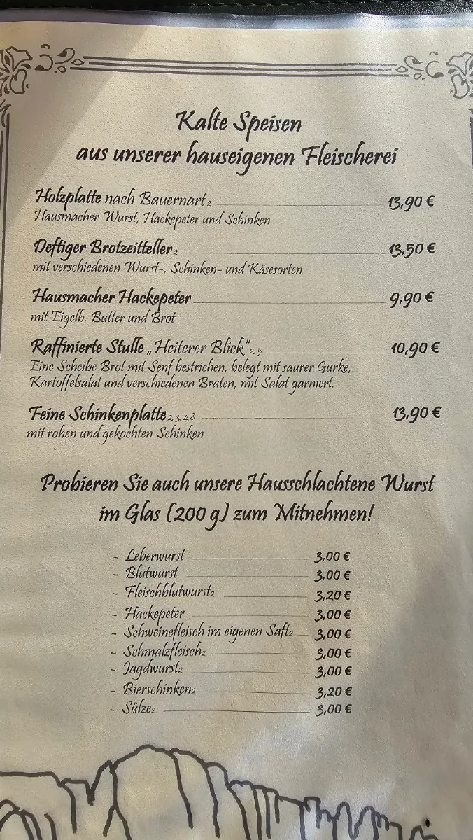 Speisekarte photo 1