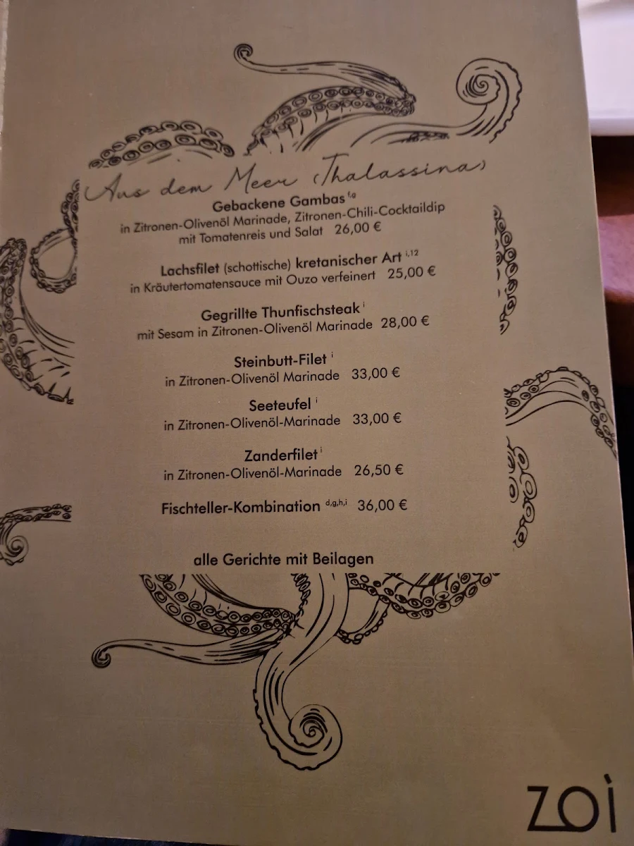 Speisekarte photo 2