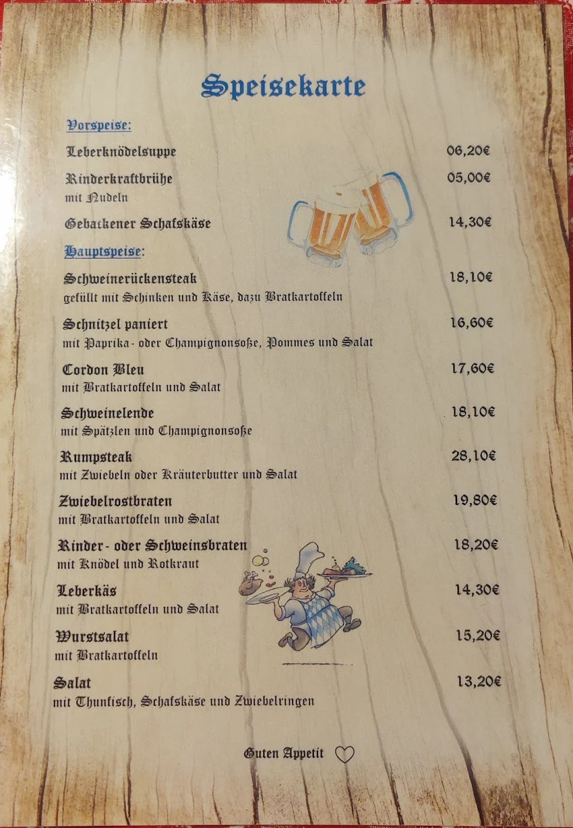 Speisekarte photo 1