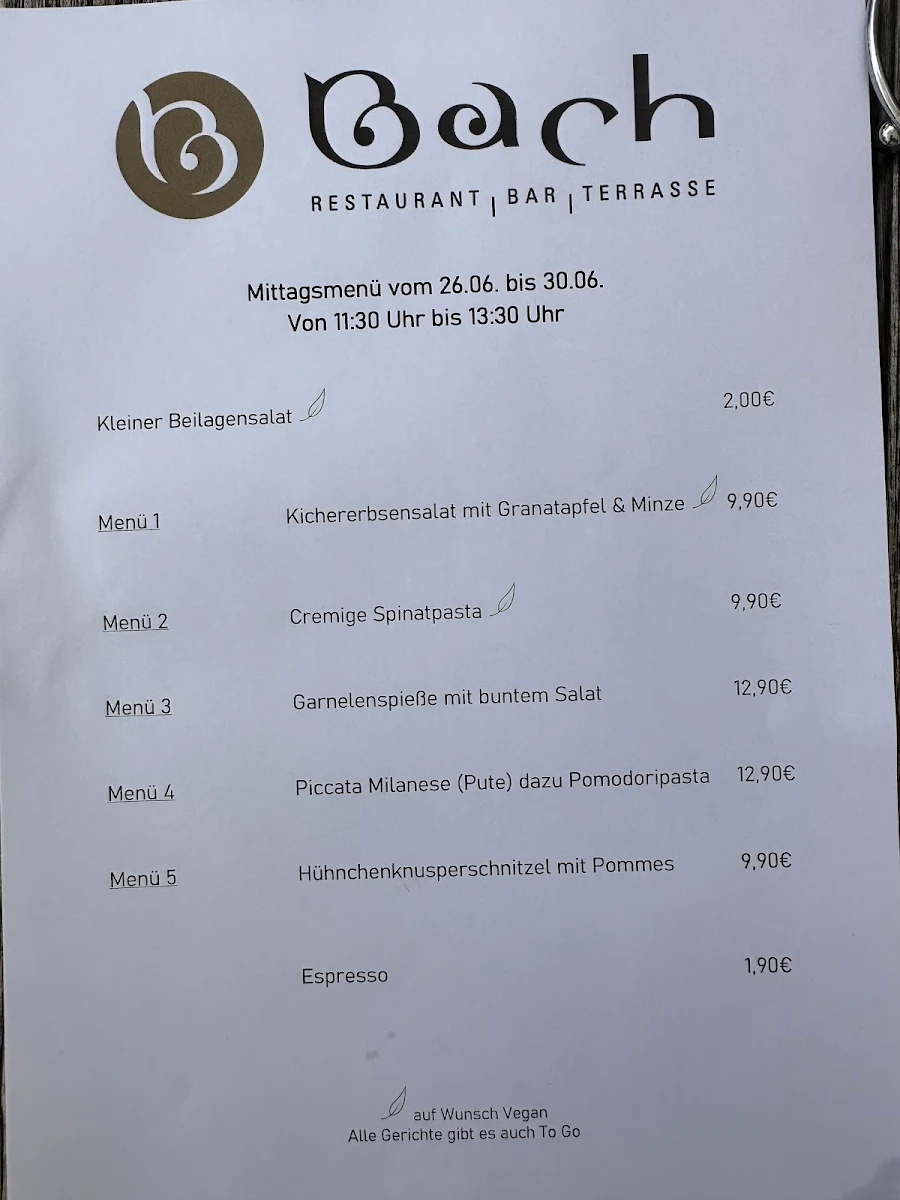 Speisekarte photo 8