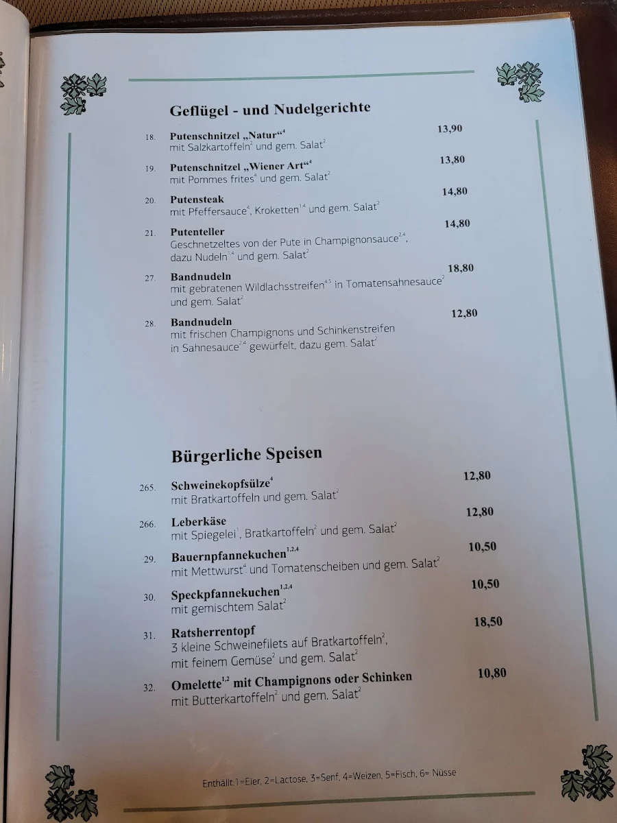 Speisekarte photo 4