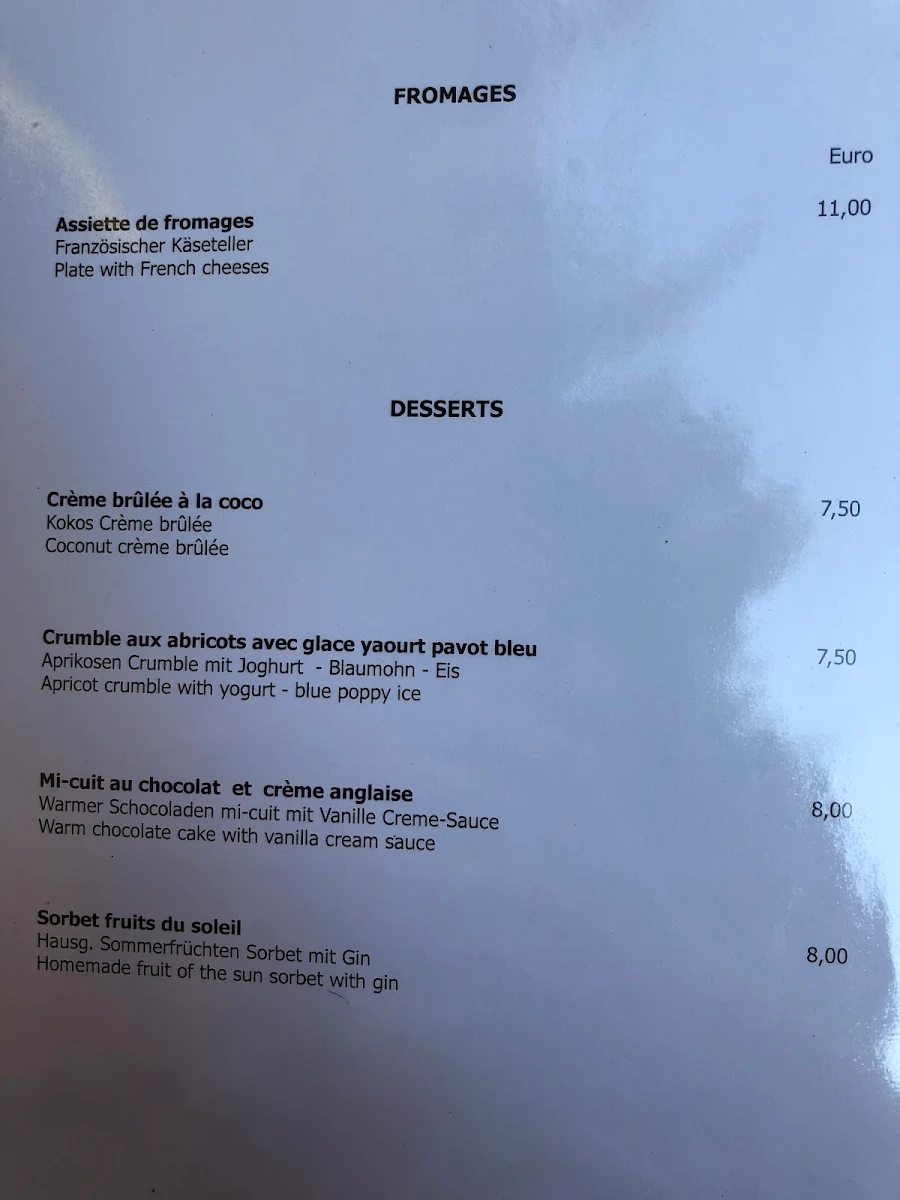 Speisekarte photo 10